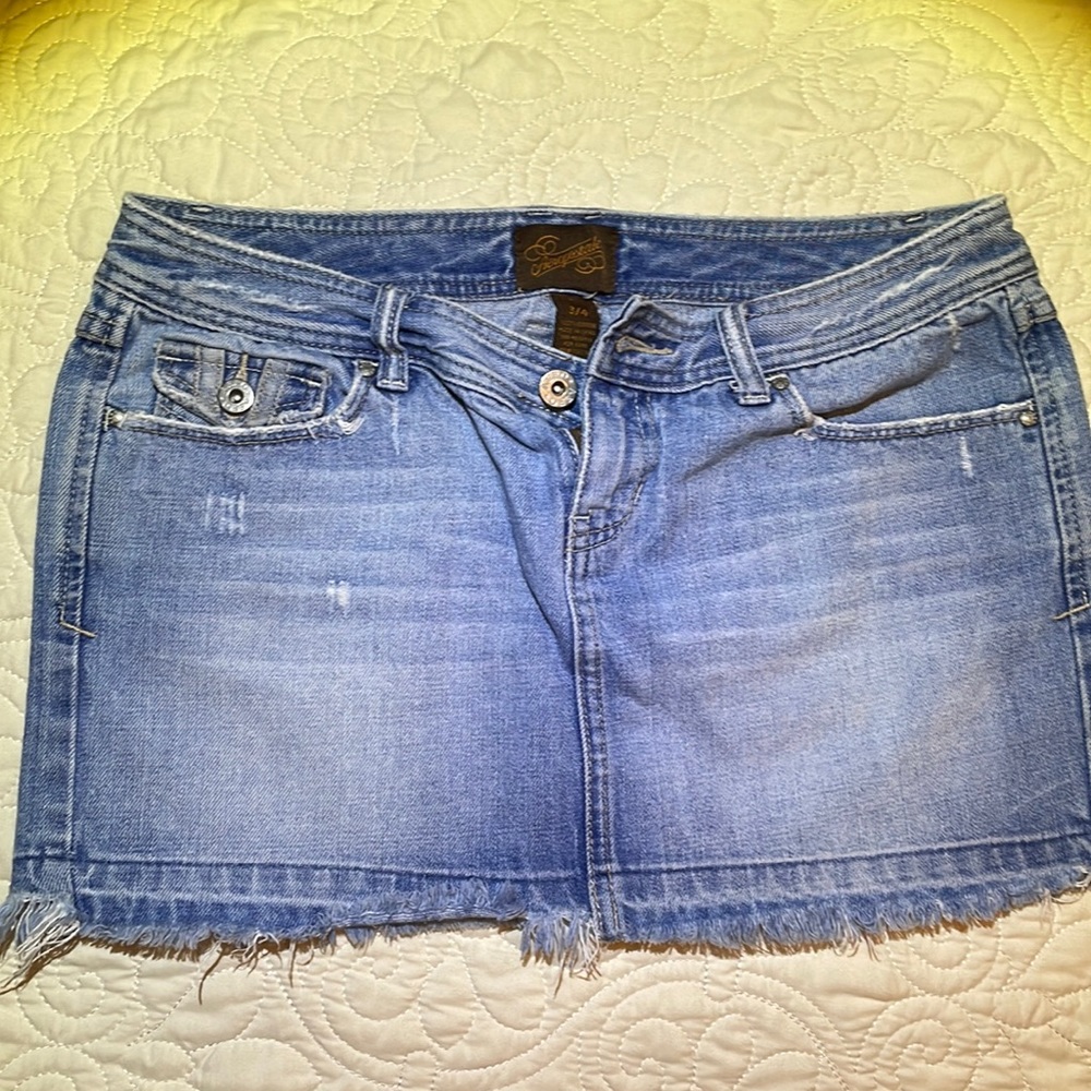 Aeropostale Size 3/4 Denim Skirt
